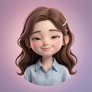 平行世界人设晚晚：微卷长发安静文艺女孩头像